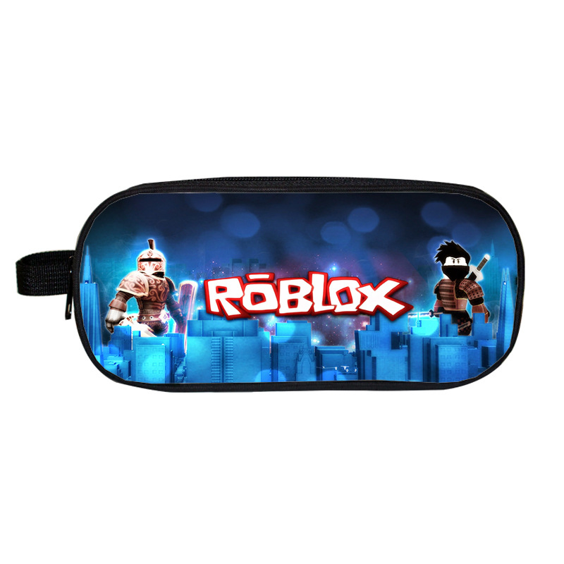 Roblox Pencil Case Student S Large Capacity Pen Bag Baganime - game roblox pencil bags pen case kid school stationery large