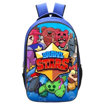 Brawl Stars Backpack School Bag Blue – Baganime