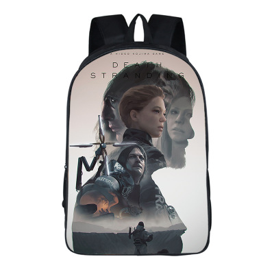 16‘’Death Stranding Backpack School Bag - Baganime