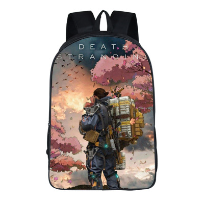 16‘’Death Stranding Backpack School Bag - Baganime