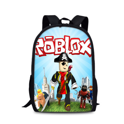 18‘’Roblox Backpack School Bag Black - Baganime