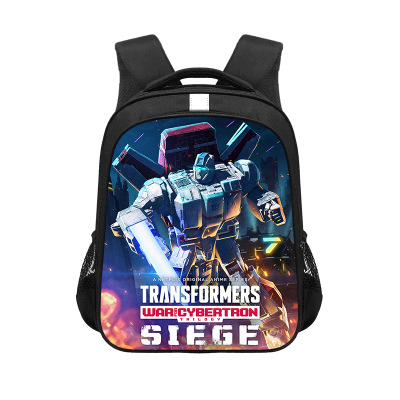 13 Inch Transformers War for Cybertron Backpack School Bag - Baganime