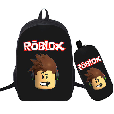 16 Inch Roblox Backpack School Bag+Pencil Bag - Baganime