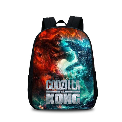 13 Inch Godzilla vs Kong Backpack School Bag - Baganime