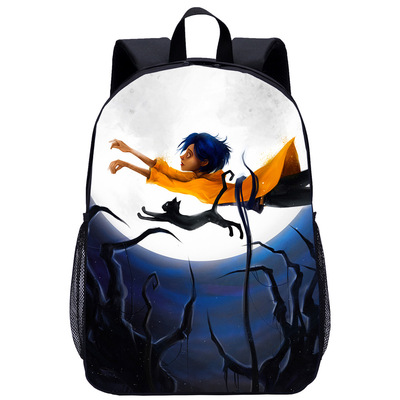 Coraline Backpack Kids Youth Student High Capacity Waterproof School ...