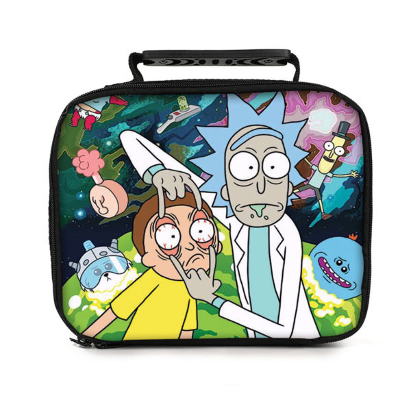 Rick and Morty portable lunch bag student print insulation box ice bag ...