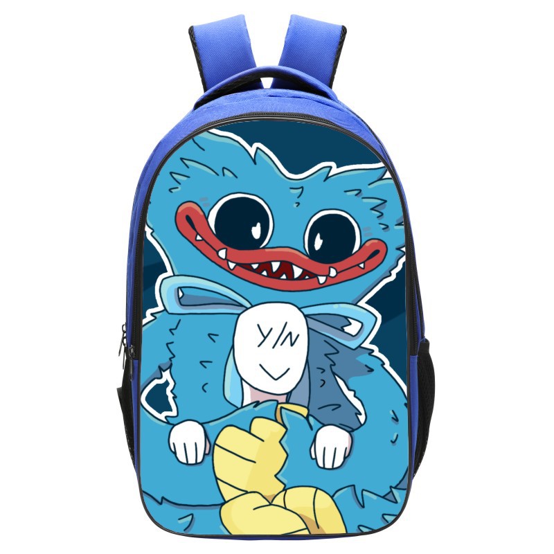Poppy Playtime Backpack School Bag Blue - Baganime