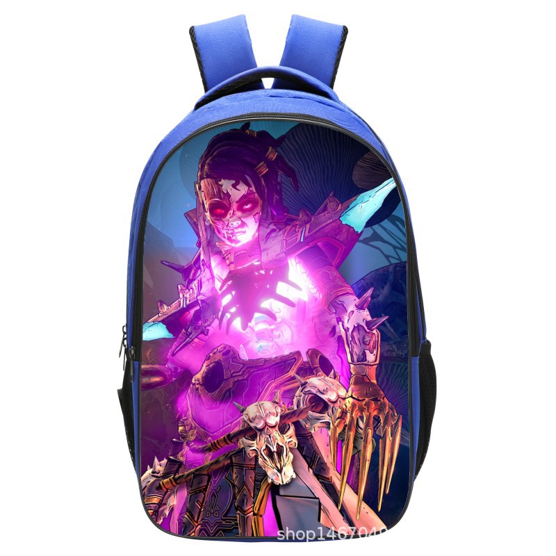 Tiny Tina’s Wonderlands Backpack School Bag Blue - Baganime