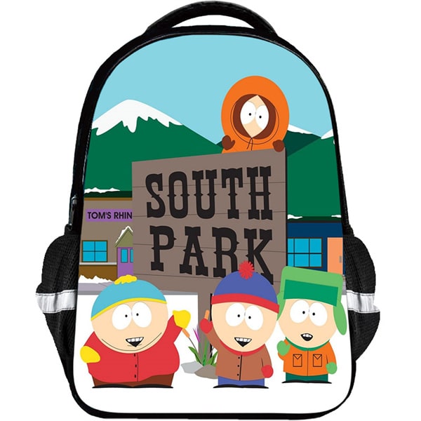 South Park Backpack Kids Youth Student High Capacity Waterproof School ...