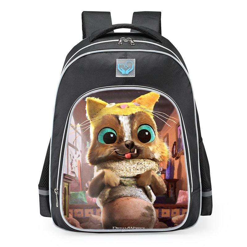 Puss In Boots The Last Wish Backpack Kids Youth Student High Capacity ...