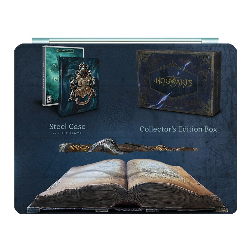 Hogwarts Legacy Ipad Leather Case Advanced Pu Leather Protective Cover ...