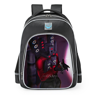 Skibidi Toilet Backpack Schoolbag - Baganime