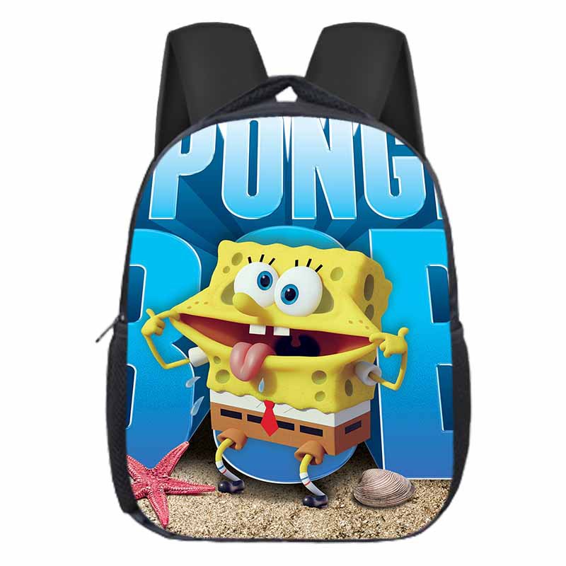 12 Inch SpongeBob SquarePants Kids Backpack - Baganime