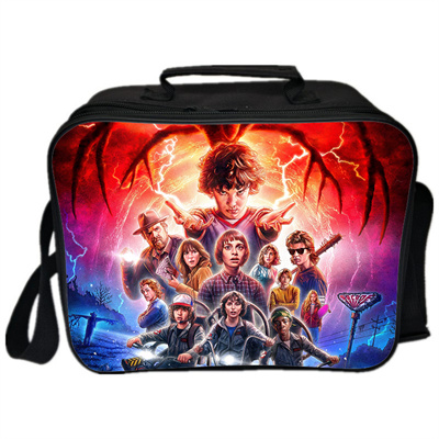 Stranger Things Lunch Bag Picnic Box Portable - Baganime